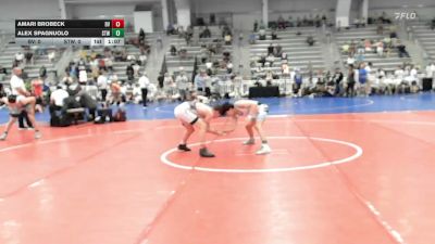 106 lbs Rr Rnd 2 - Amari Brobeck, Buffalo Valley Blue - HSB vs Alex Spagnuolo, Shore Thing Surf - HSB