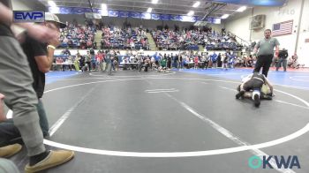 75 lbs Final - Carlos Cabrera, Warner Eagles Youth Wrestling vs Hunter Wallace, Raw Wrestling Club