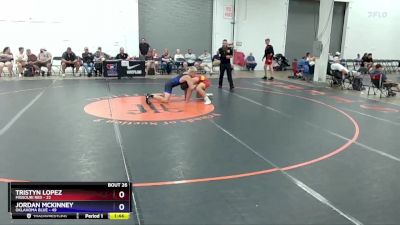 165 lbs 4th Wrestleback (16 Team) - Tristyn Lopez, Missouri Red vs Jordan McKinney, Oklahoma Blue