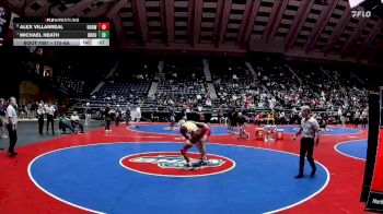 175-6A 5th Place Match - Michael Heath, Brookwood vs Alex Villarreal, North Gwinnett