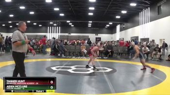 105 lbs Semis & 1st Wrestleback (8 Team) - Tanner Hunt, Roundtree Wrestling Academy vs Aiden McClure, Steller Trained