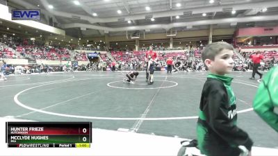 88 lbs Semifinal - Hunter Frieze, Hutchinson vs McClyde Hughes, RSA