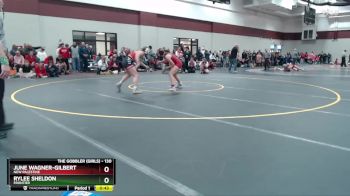 130 lbs Quarterfinal - June Wagner-Gilbert, New Palestine vs Rylee Sheldon, Frontier