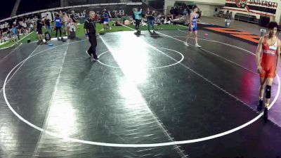 157 lbs Cons. Quarters - Logan Riga, Oregon vs Liam Bellinger, Alaska