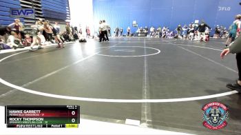 105 lbs Round 2 (4 Team) - Rocky Thompson, OpenMats Wrestling Club vs Hawke Garrett, Potentially Dangerous