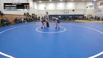 159 lbs Champ. Round 2 - Rebecca Nunez, Foothill vs Danny Bennett, River City
