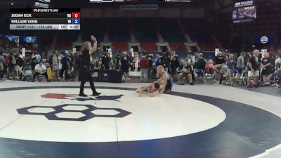 175 lbs Cons. Rd Of 64 - Judah Eck, Washington vs William Vang, Wisconsin