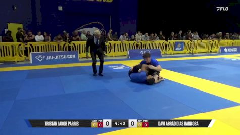 Davi Abrão Dias Barbosa vs Tristan Jakob Parris 2025 Pan IBJJF Jiu-Jitsu No-Gi Championship