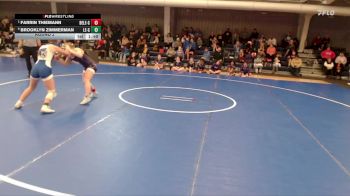 145 lbs Round 2 - Farrin Thiemann, Bellevue East vs Brooklyn Zimmerman, Lincoln East