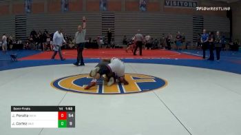 222 lbs Semifinal - Jalen Peralta, Buchanan vs Josh Cortez, Gilroy