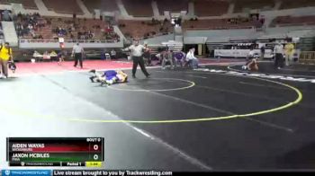 Champ. Round 1 - Jaxon McBiles, Pima vs Aiden Wayas, Wickenburg