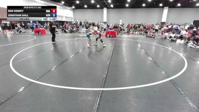 100 lbs Ben Kinney, Pennsylvania Blue vs Jonathan Hall, Team Alabama