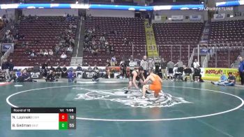 145 lbs Prelims - Nick Lapinski, Corry Area Hs vs Brandon Gedman, Southern Columbia Area Hs