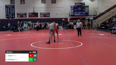 165 lbs Rr Rnd 1 - Luke Gayer, Rutgers vs Aidan Wallace, Duke