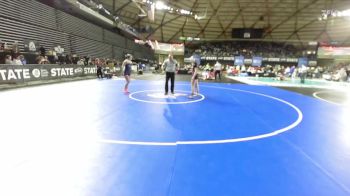 Girls 4A 130 lbs Cons. Round 1 - Eden Wentworth, Chiawana (Girls) vs Rylan Miller, Eastlake (Girls)
