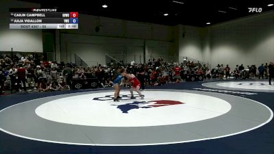 55 lbs 7th Place Match - Cailin Campbell, Grand View Wrestling Club vs Julia Vidallon, Valley Wrestling Club