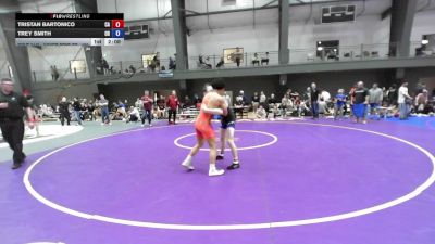 Junior Boys GR - 120 lbs Cons. Round 3 - Tristan Bartonico, CA vs Trey Smith, OR