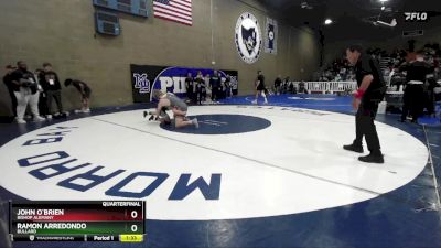 175 lbs Quarterfinal - Ramon Arredondo, Bullard vs John O`Brien, Bishop Alemany