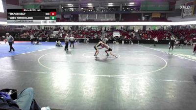 144 lbs Quarterfinal - Joey Strickland, Kuna vs Baker Self, Ridgevue