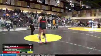 170 lbs Quarterfinal - David Mitrovich, Eastlake High School Wrestling vs Daniel Gurovich, California