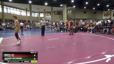 138 lbs Round 2 Champ & Wb (32 Team) - Hudson Salvaggio, TNAAU vs Bently Sly, MF Dynasty