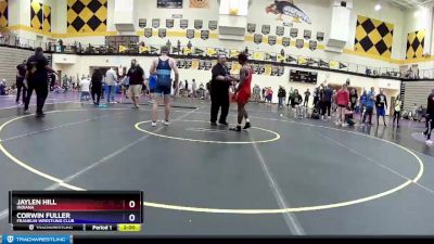 170 lbs Cons. Semi - Jaylen Hill, Indiana vs Corwin Fuller, Franklin Wrestling Club