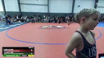 120 lbs Champ. Round 1 - Liam Allen, FordDynastyWrestlingClub vs Clyde Cass, South West Washington Wrestling Club