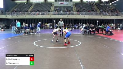 82 lbs Quarterfinal - Gabriel Rodriquez, Pilesgrove vs Cole Thomas, Middle River