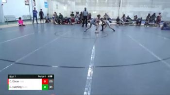 100 lbs Round 3 (6 Team) - Brayden Bunting, RAIDER NATION WC vs Carter Dixon, ICON WRESTLING CLUB