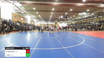 285 lbs Consi Of 8 #1 - Nuh Ajdinoski, Danbury vs Tristan Day, Bonny Eagle