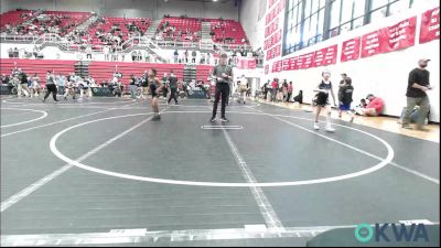 58 lbs Final - Emersyn Edge, Piedmont vs Orlando Hernandez, ARDMORE TAKEDOWN CLUB