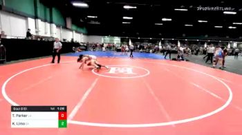 152 lbs Consolation - Ty Parker, LA vs Kydyn Lima, CA