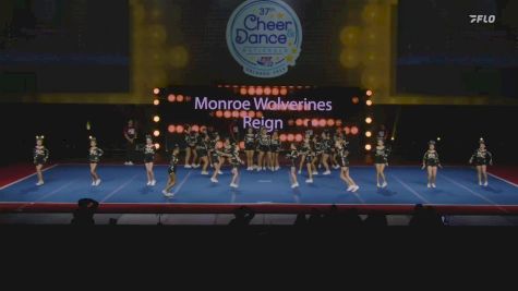 Monroe Wolverines Reign - Eastern [2024 Central Jersey Pop Warner Tuesday] 2024 Pop Warner National Cheer & Dance Championship