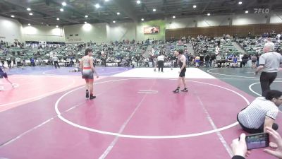 130 lbs Quarterfinal - Logan Tracy, Gold Rush Wrestling vs Carlos Villarreal, Daniel Cormier Wr Ac