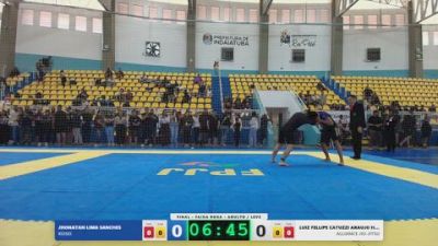 JHONATAN LIMA SANCHES vs LUIZ FELLIPE CATUZZI ARAUJO HOTO 2026 FPJJ Campeonato Paulista Sem Kimono