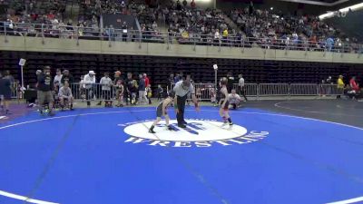 48 lbs Round Of 16 - Owen Brink, Punxsutawney, PA vs Kyler Quave Britton, Pottstown, PA