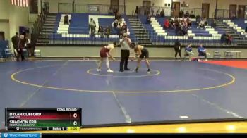 133 lbs Cons. Round 1 - Dylan Clifford, Chicago vs Shaemon Erb, Nebraska Wesleyan