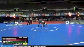 182 lbs Friday 7:30 - Camden Bauswell, Nansmond River vs Danny Brooks, Tabb HS