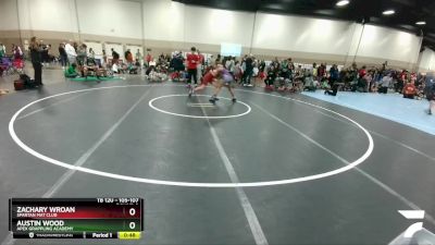 105-107 lbs Round 2 - Zachary Wroan, Spartan Mat Club vs Austin Wood, Apex Grappling Academy