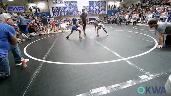 61 lbs Rr Rnd 2 - Shyann Taylor, El Reno Wrestling Club vs Colten Sumrall, Harrah Little League Wrestling