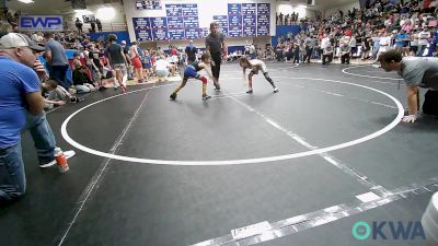 61 lbs Rr Rnd 2 - Shyann Taylor, El Reno Wrestling Club vs Colten Sumrall, Harrah Little League Wrestling