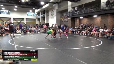 112 lbs Round 4 (16 Team) - Mileena Notaro, Hastings Wrestling Academy vs McKenna Rogers, Sebolt Women Wrestling Academy