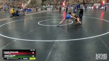 AA 120 lbs Quarterfinal - Vance Blake, Wilson Central vs Chase Smalling, Science Hill