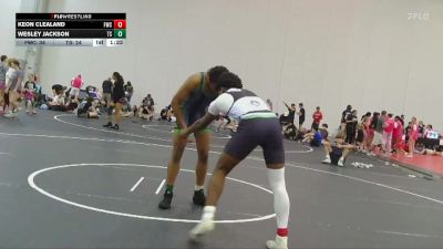 175 lbs Round 1 (6 Team) - Keon Clealand, Fuller Wrestling Center vs Wesley Jackson, Team Snapdown