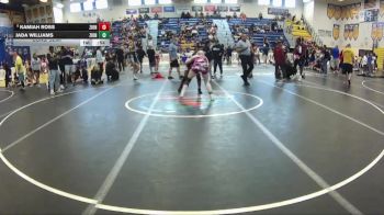 130 lbs Cons. Semi - Kamiah Ross, Florida Scorpion vs Jada Williams, Mayhem Wrestling Club