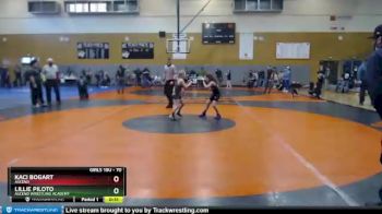 70 lbs Round 1 - Lillie Piloto, Ascend Wrestling Academy vs Kaci Bogart, Ascend