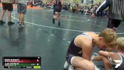 80 lbs Quarters & Wb (16 Team) - Jaxx Keely, Predator WC vs Bentley Raymond, Ironclad Koncrete Kids