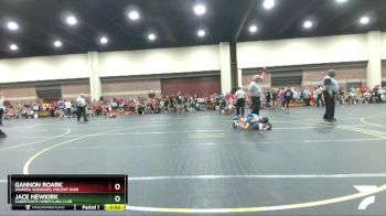 65 lbs Champ. Round 1 - Jace Newkirk, Sabertooth Wrestling Club vs Gannon Roark, Warren Warriors Vincent Ohio