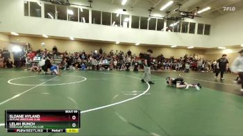 62-67 lbs Round 3 - Lelah Bunch, Steelclaw Wrestling Club vs Sloane Hyland, Outlaw Wrestling Club