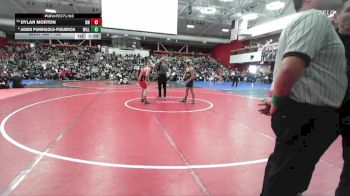 128 lbs Champ. Round 3 - Aiden Punihaole-Figueroa, Willits vs Dylan Morton, Redwood